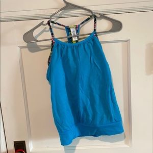 Althletic tank top.